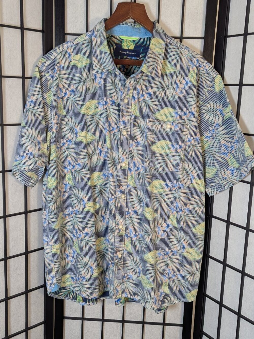 Tommy Bahama Cotton Tencel Resort Shirt 🌴Size XL